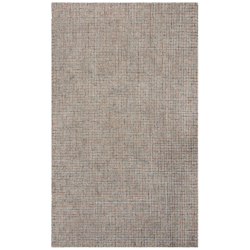 Tapis 100% laine touffeté à la main, Rectangulaire 3 pi x 5 pi