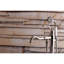 Robinet de baignoire autoportant à poignée simple 1 trou avec pomme de douche à main Kingston Brass English Country-23606401