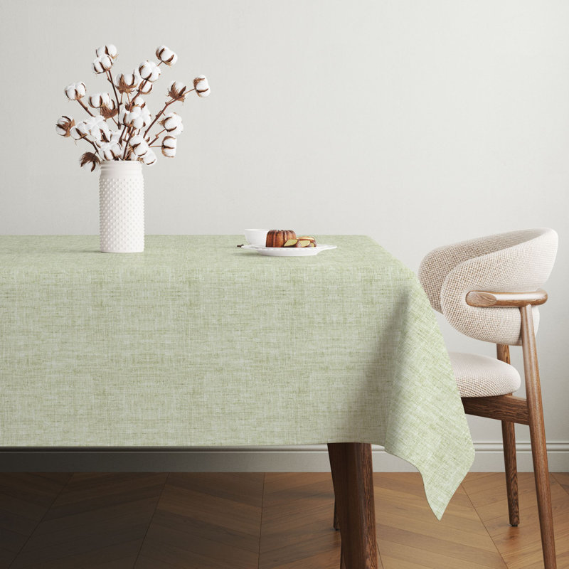 Nappe Ayaan Premium (55 x 71 pouces), 65% coton / 35% polyester, facile à nettoyer | Lavable à la machine, va au sèche-linge, repasse | Parfait pour la salle à manger, les fêtes et les occasions spéciales, design élégant et durable