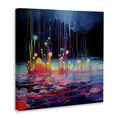 «Abstract Mystic Landscape» par Nuk Nalandro