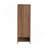 12-Inch Small Wall Mounted Side Cabinet With Soft Closing Door & Towel Rack For Small Bathroom, Study, Storage Room-1701166982