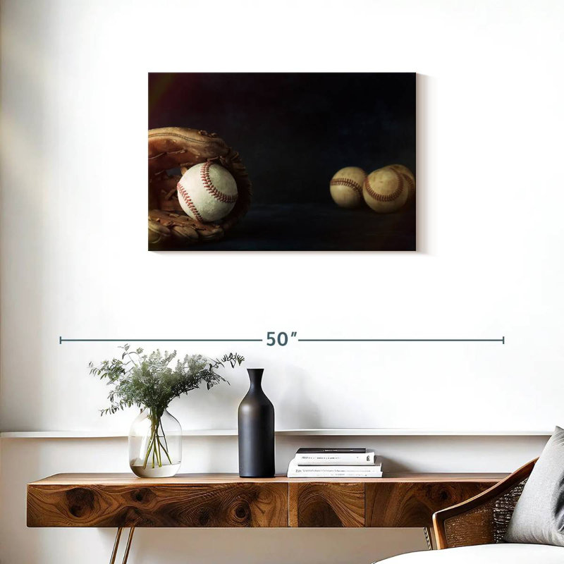 Sireci Baseball After Game, 20" H x 30" W