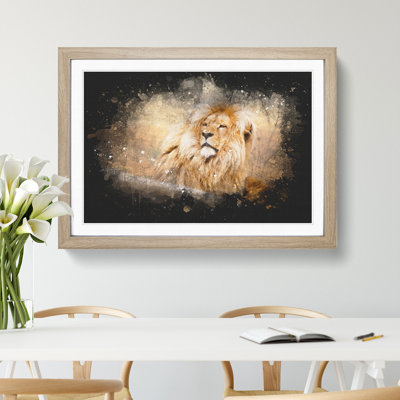 Lion Vol.1 - Picture Frame Graphic Art