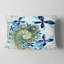 Coussin lombaire floral fractal