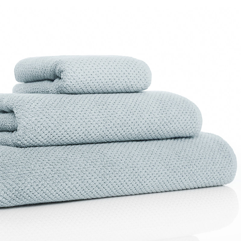 Bee Waffle Waffle Towel, Sea Mist, Medium, Hand Towel 1-Pack