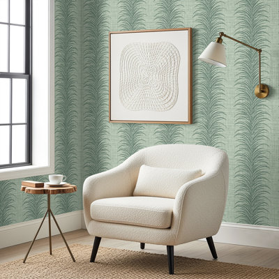 Papier peint en vinyle gaufré Sea Grass Designs