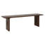 Banc rectangulaire en bois d'acacia
