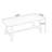 Burlywood Rectangular Solid Wood Dining Table-1130990698