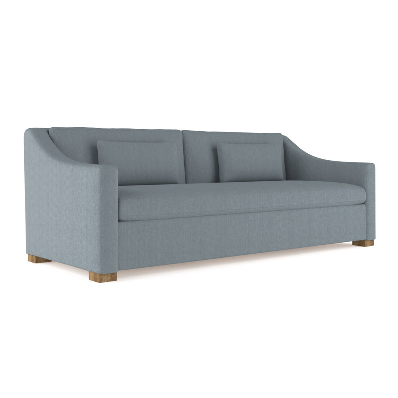 Canapé Crosby, H 32,5 po x l 84 po x P 38 po, Naturel, Brume de lin Box Weave