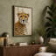 Dignified Cheetah Boho - Wrapped Canvas-303329065-303329066