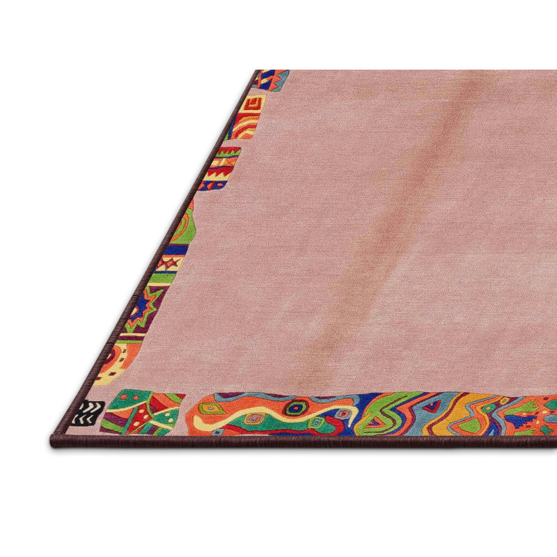 Abstract Indoor Rug, Rectangle 5' x 8'