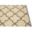 Tapis oriental crème et taupe 5X8