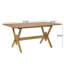 Table de salle à manger 63 "-1108023904