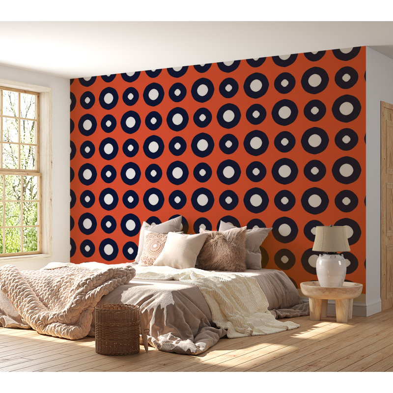 Premium Peel & Stick Wall Mural - Geometric Pattern, 120" L x 180" W