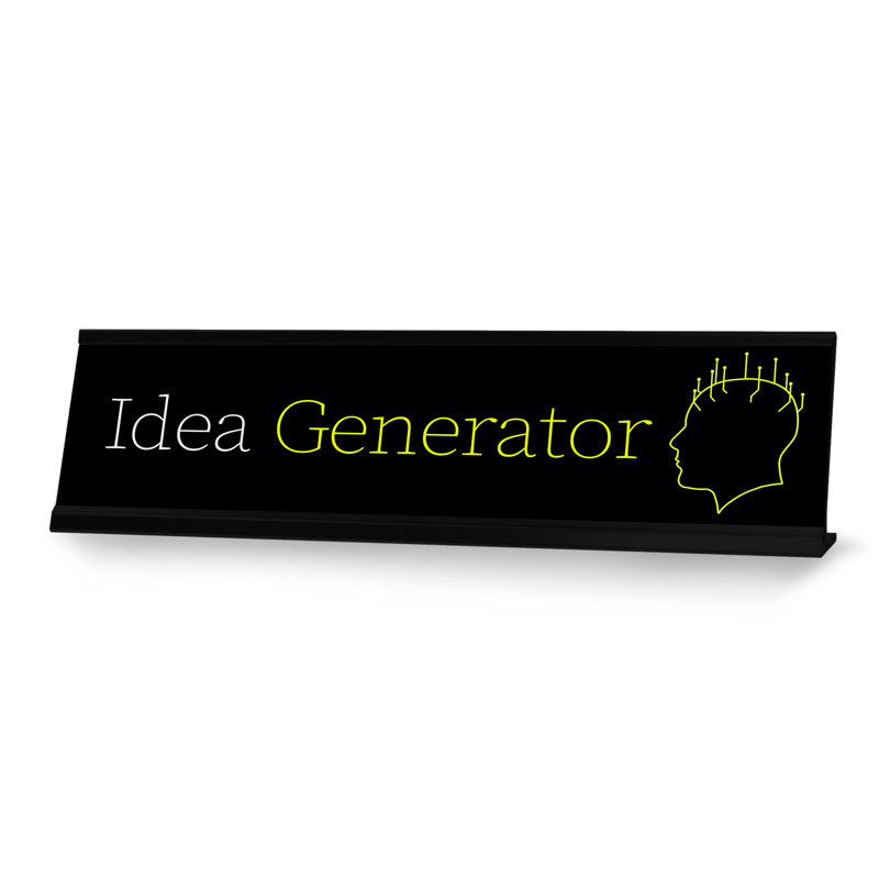 Enseigne de bureau Idea Générateur