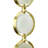 Art Deco Stacked Metal and Marble Table Lamp-1131454722