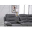 Canapé modulaire inclinable moderne avec porte-gobelets et rangement - Grand, confortable et élégant-1375024285