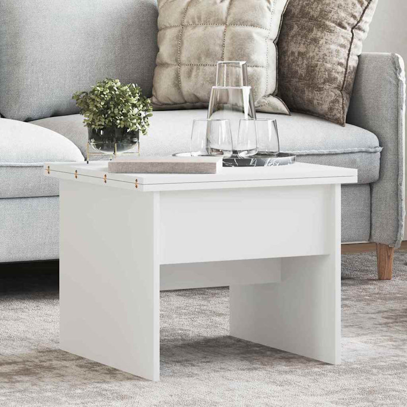 Lift Top Coffee Table, White