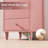 18" Freestanding Small Bathroom Vanity Base Only, Sink Not Included, Decorative Wavy Edge-108213521