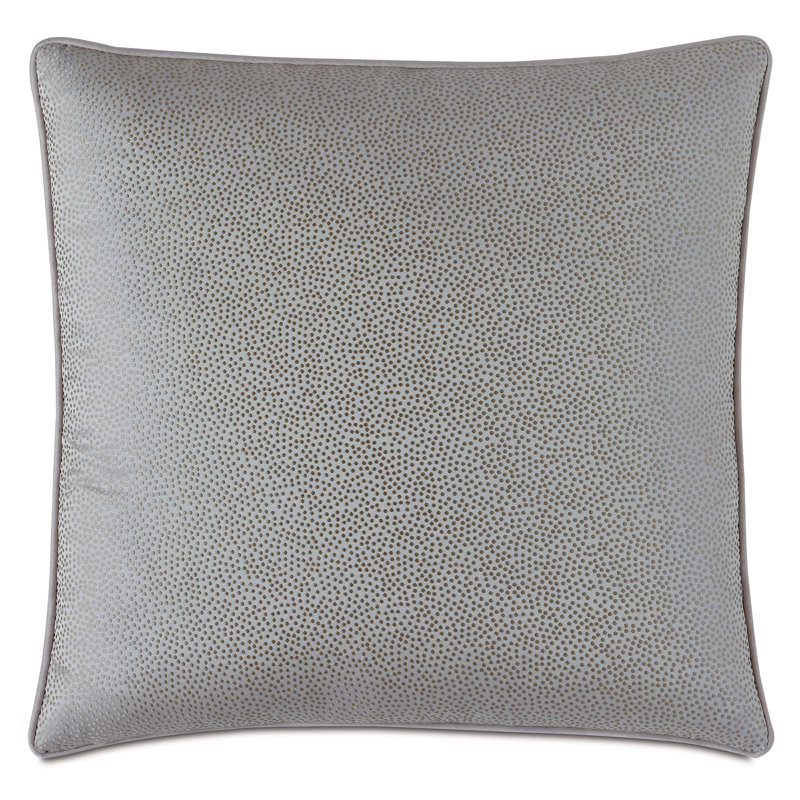 Indochine Square Polyester/Polyester Blend Pillow Cover & Insert, 24"W x 24"L