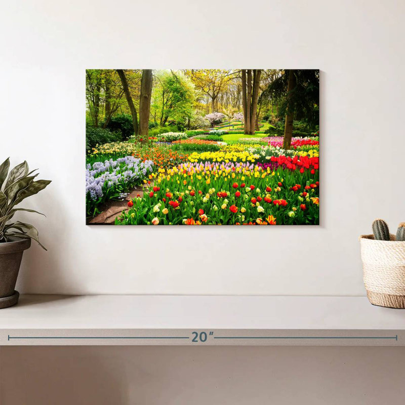 Harnek Tulips Flower, 8" H x 12" W