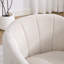 Chaises d'appoint pivotantes avec rangement, base en bois de chenille, chaise de maison moderne