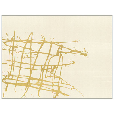 Gold Splash 1 Painting by Thom Filicia