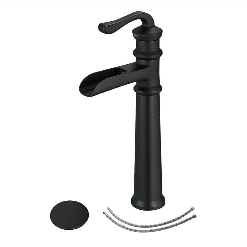 Robinet de salle de bain vasque, Noir mat