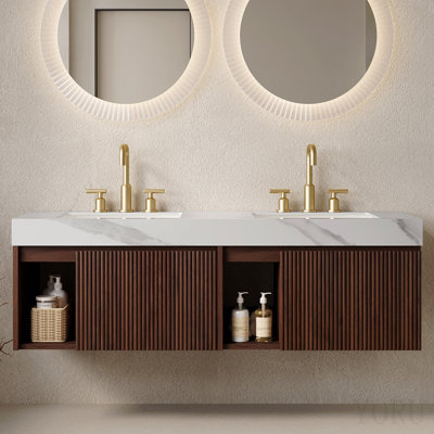 Wall Mounted With Ceramic Top