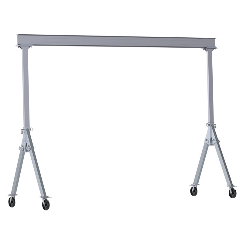 Portique fixe en aluminium, H 128 po x l 53,75 po x P 180 po