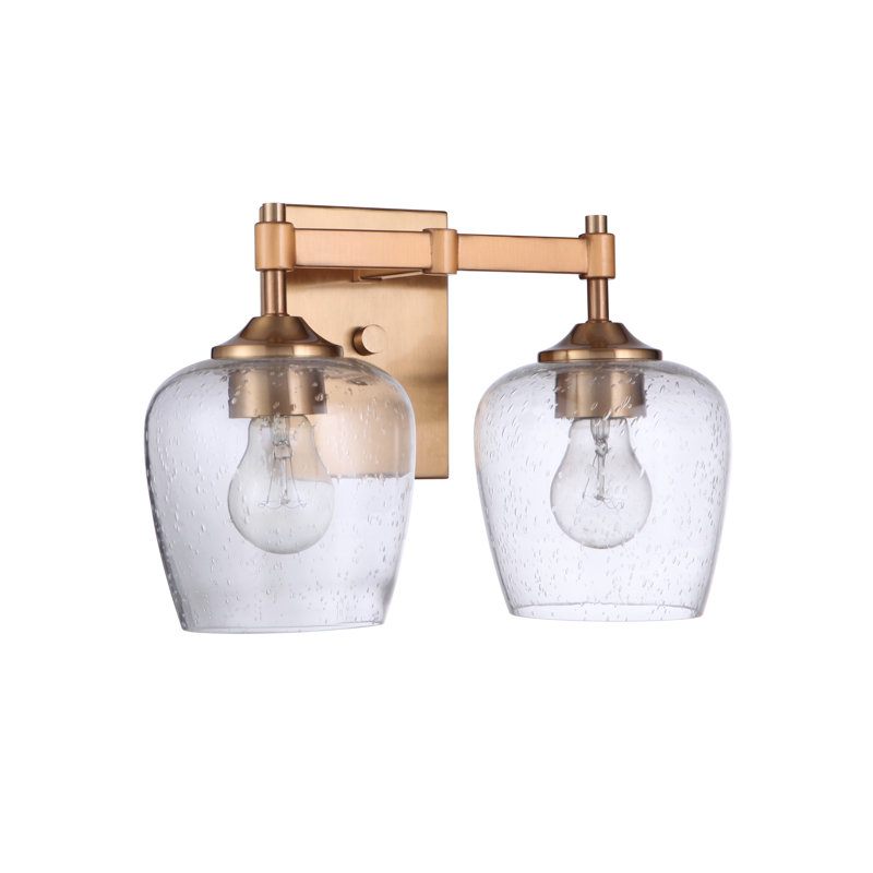 Pardeesville 2 - Light Vanity Light, Satin Brass