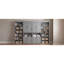 Lit escamotable Queen avec rangement, lit mural moderne en bois MDF gris pour bureau à domicile-1600504726