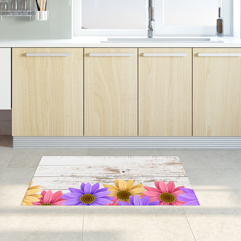 Gigliola Floral Area Rug, Rectangle 52 x 280cm