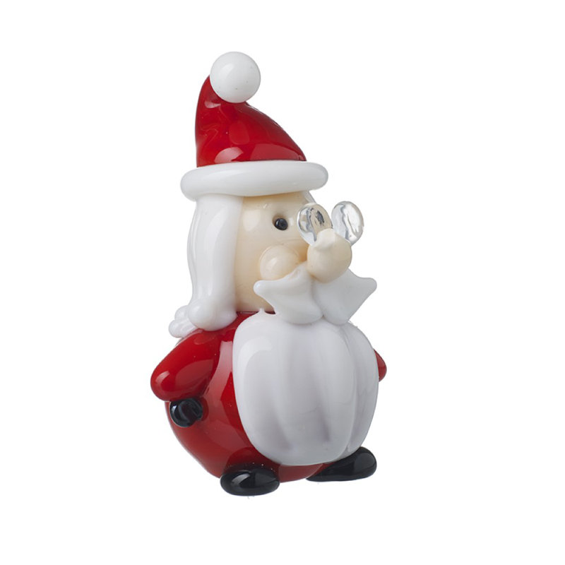 6cm Glass Hanging Figurine Ornament