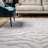 Fathima Animal Print Hand Tufted Wool Gray Area Rug-775052950