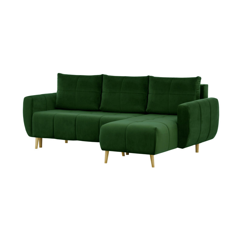 Hollaway 4 Seater Sofa Bed, Dark Green