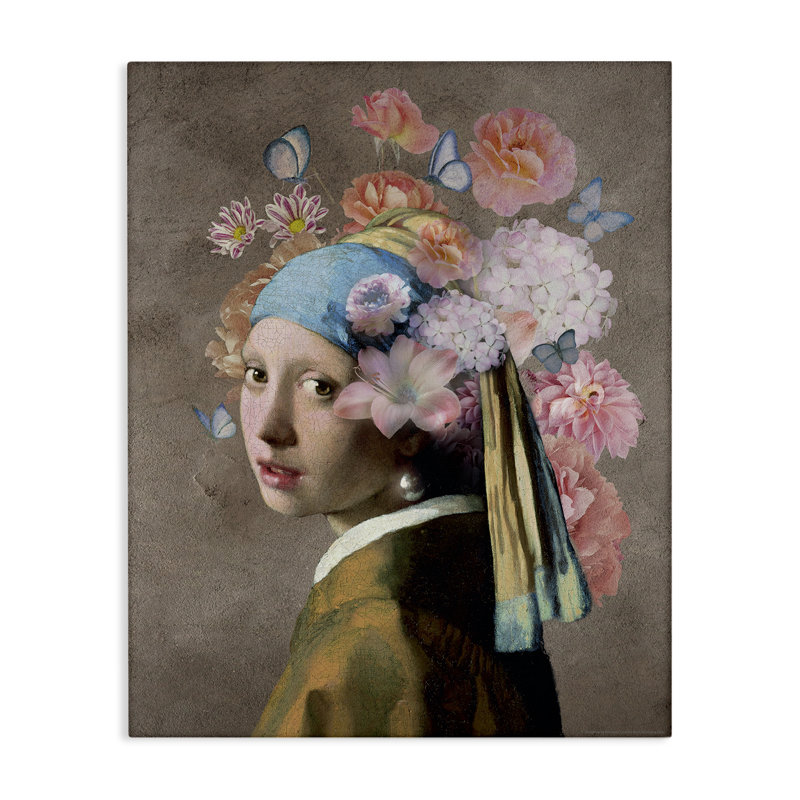 Art mural classique sur toile avec un portrait classique par Reinders, H 48 po x l 36 po