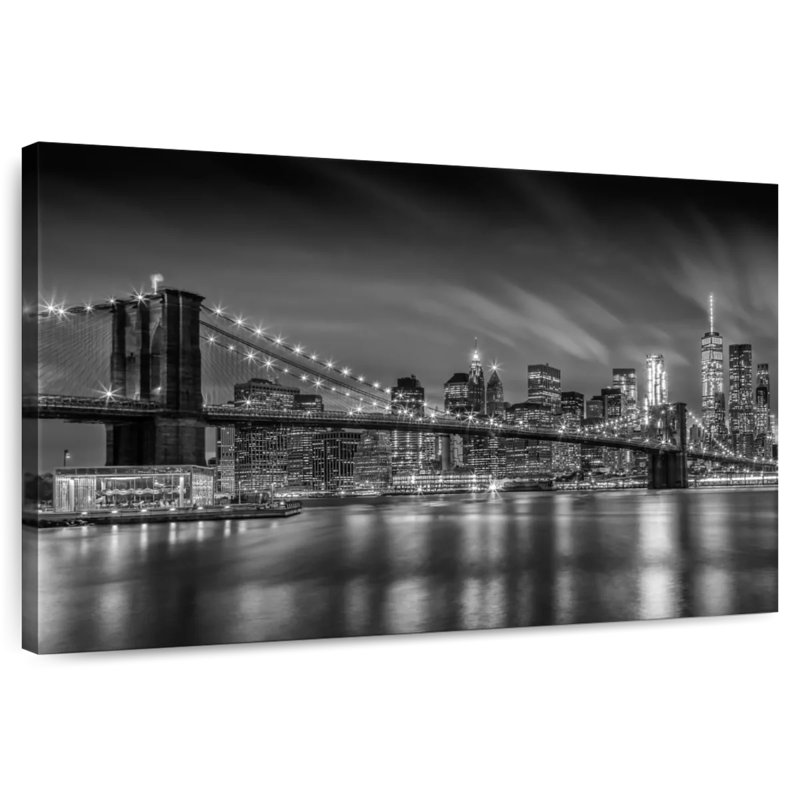 Hannes Brooklyn Bridge Nightly Impressions, H 8 po x l 12 po