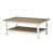 Beige Top/White Base