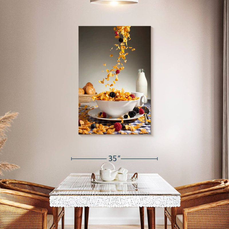 Yarlin Morning Breakfast Cereal, 45" H x 30" W