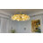 Herrin 6 - Light Glass Ball Chandelier-2059465989