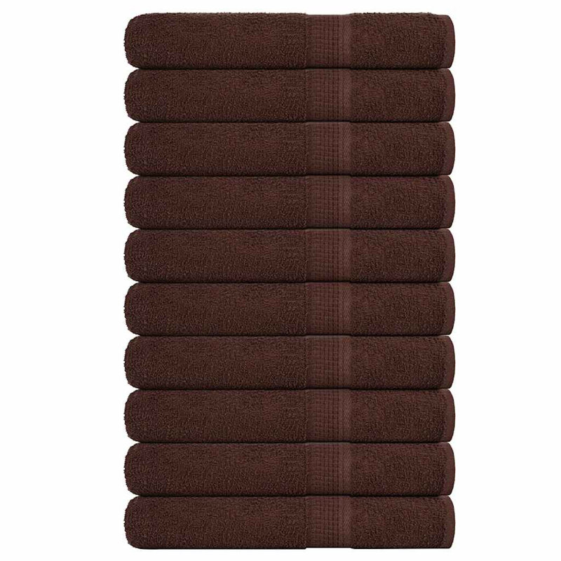 Rechell 100% Cotton Beach Towel, Brown