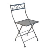 Ansli Folding Patio Dining Armchair