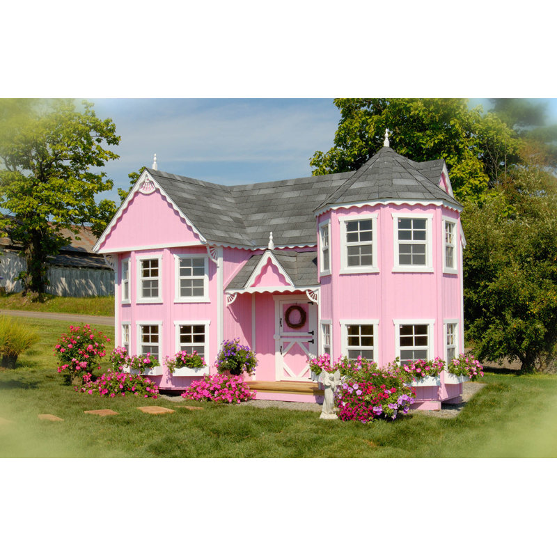 Sara's Victorian Mansion Playhouse, 10' x 18'