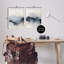 «Mysterious Abstract Obscure Watercolor», ensemble de 2 giclées encadrées par Kippi Leonard-75889092-75889089