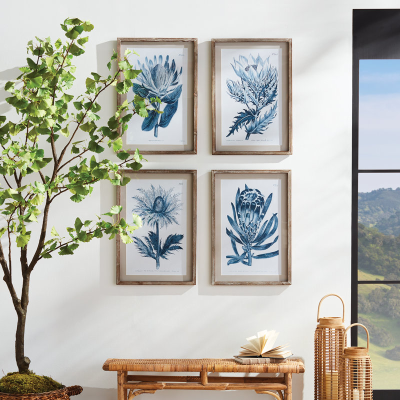 Imprimés indigo protea
