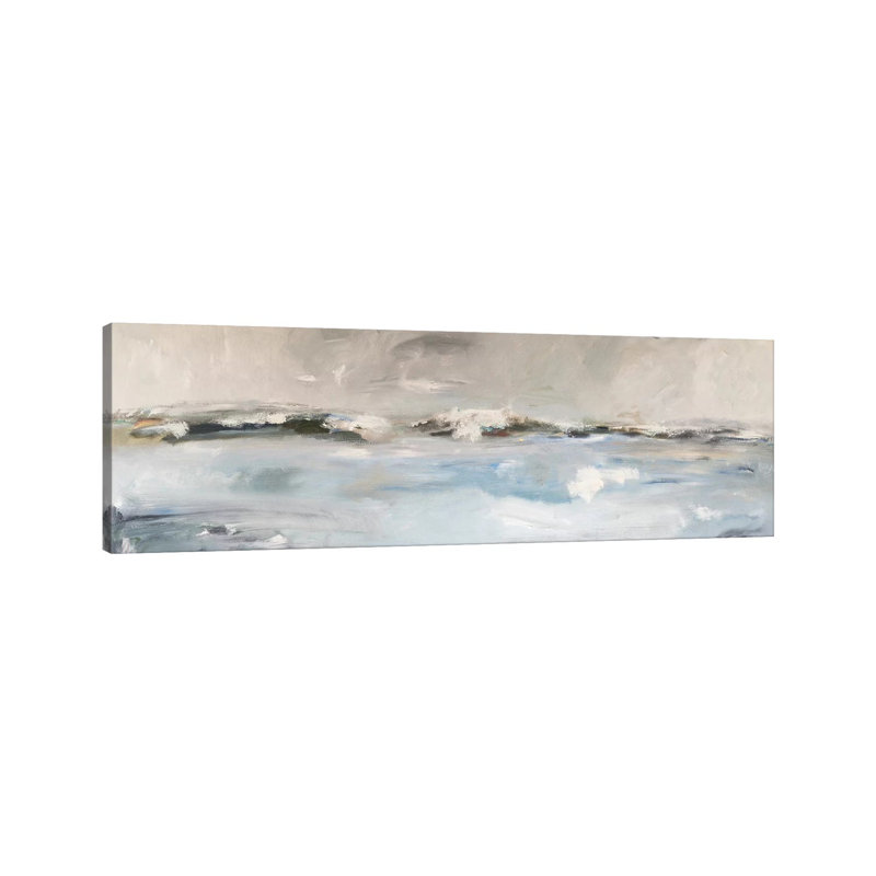 Surf Sans Turf by Bradford Brenner - Wrapped Canvas Panoramic Painting, 121.92 cm H x 40.64 cm W x 1.91 cm D