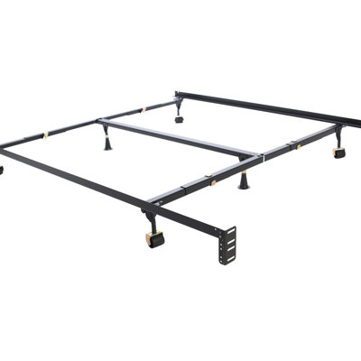 Base de lit à pince - 6 pieds avec support central