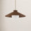 Dimmable Rattan Single Light Pendant