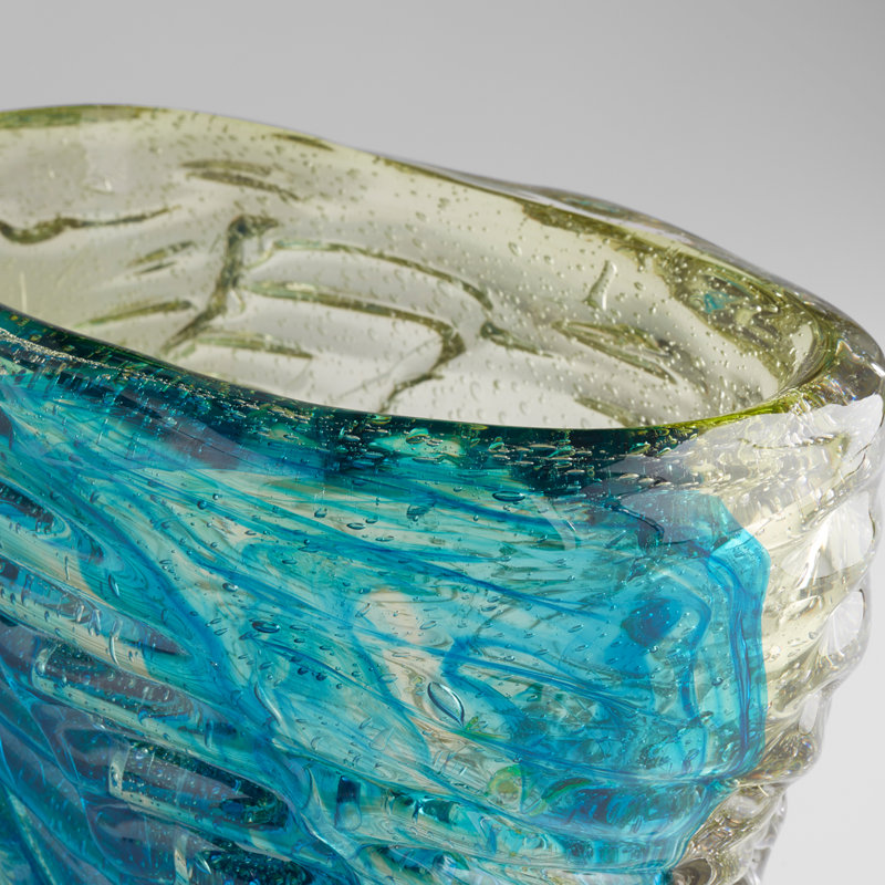 Oceanus Glass Decorative Bowl
